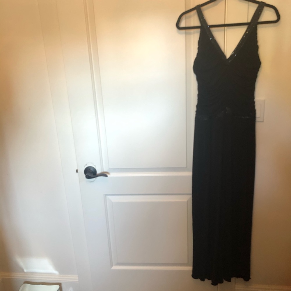 Laundry by Shelli Segal Black Long Dress Size 4